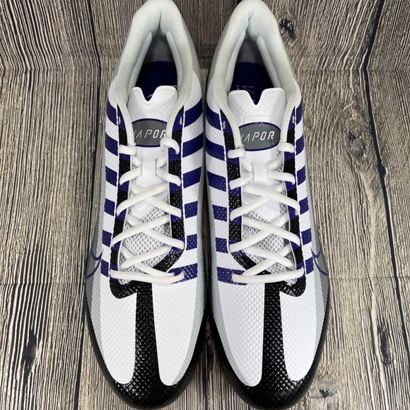 Nike Vapor Edge Speed 360 Football Cleats Black Court Purple Size 16 DV0780-003 - Picture 5 of 9